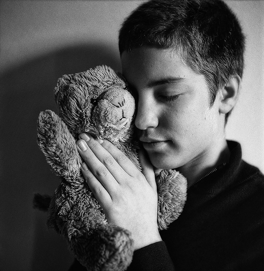 Elio et son nounours